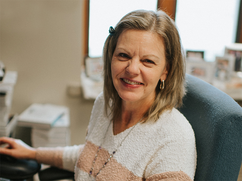 Nancy Haberichter, RN, director of WinnMed Hospice