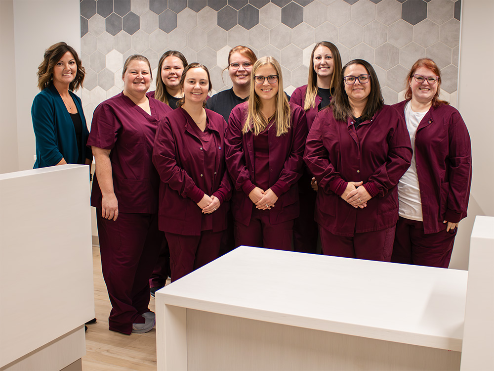 WinnMed Obstetrics nurses in newly renovated unit.