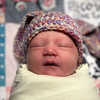 Hazel baby picture
