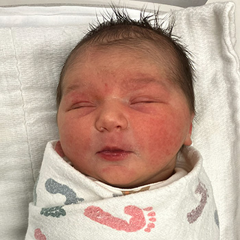 Hazel baby picture